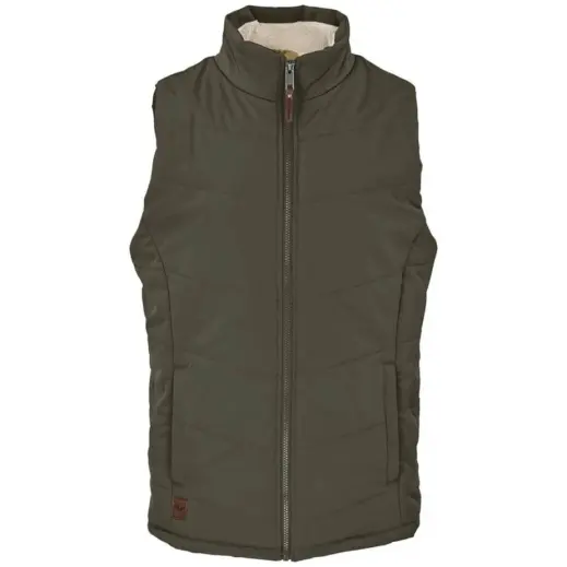 Mens Mafadi Bodywarmer Olive Front